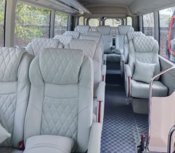 Toyota Coaster interior