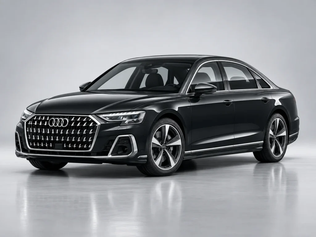 Rent Audi A8 L - chauffeur-driven luxury sedan from KTC India