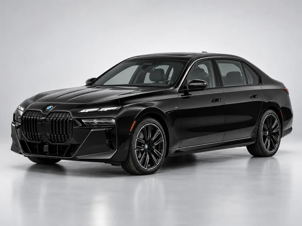Rent BMW 7 Series - chauffeur-driven luxury sedan from KTC India