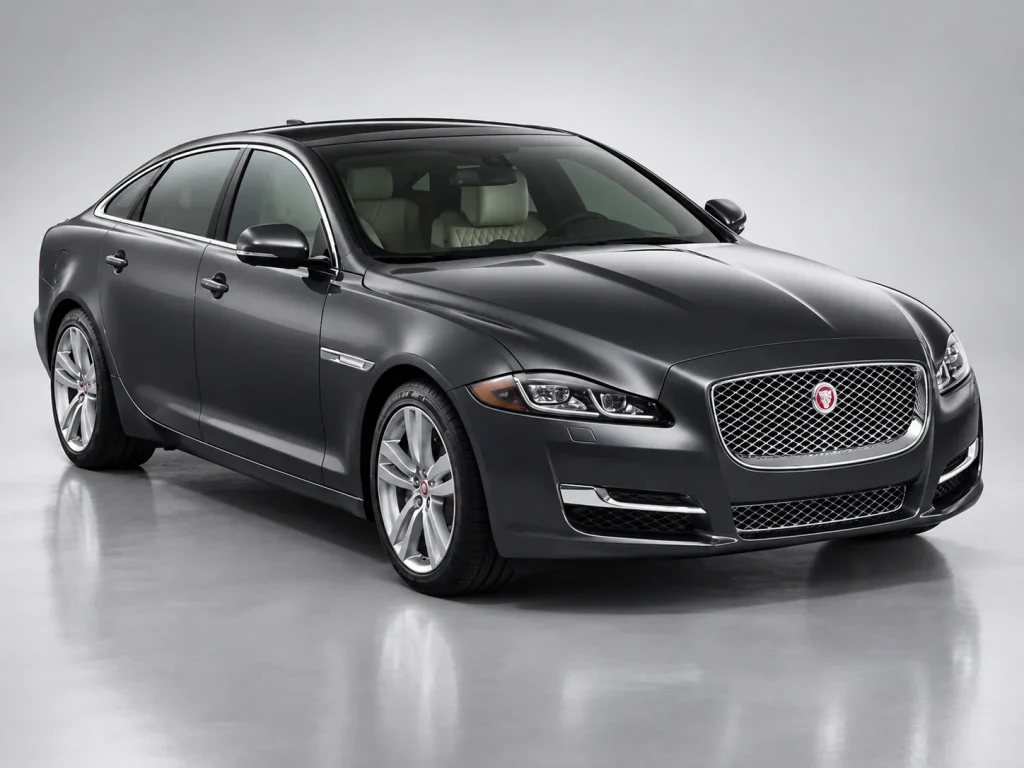 Rent Jaguar XJ L - chauffeur-driven luxury sedan from KTC India