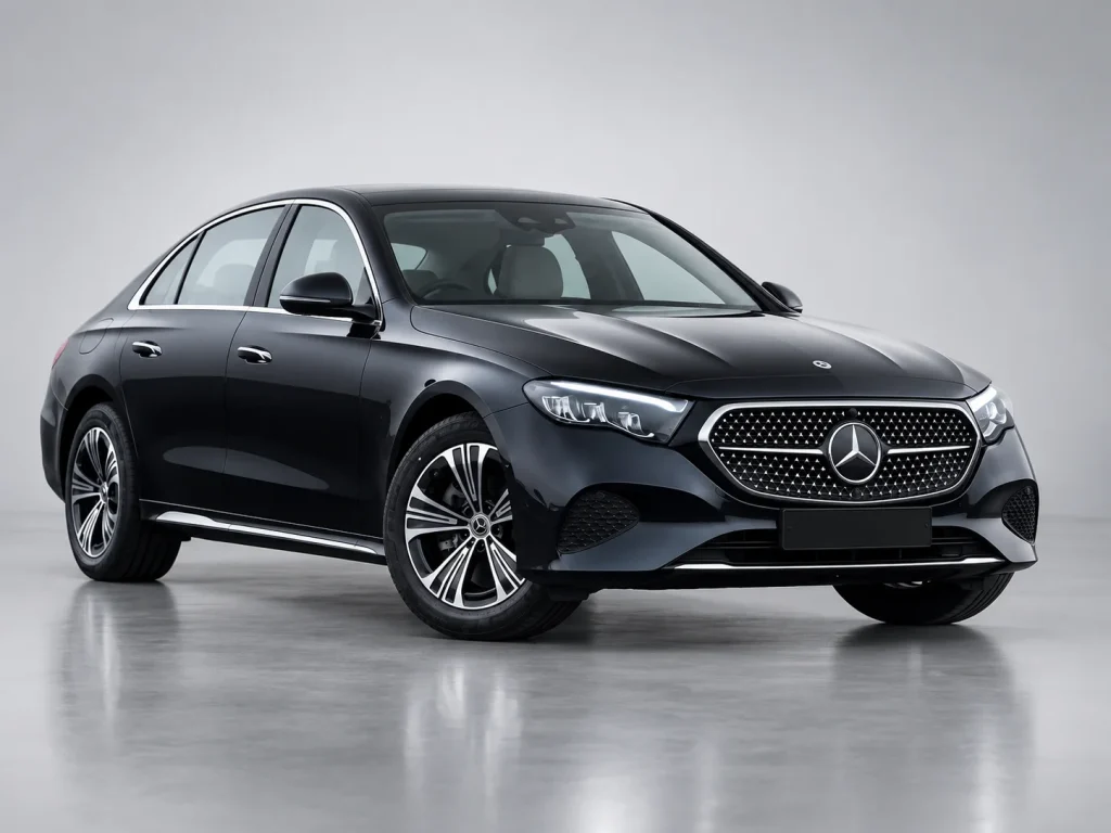 Rent Mercedes E-Class - chauffeur-driven executive sedan from KTC India