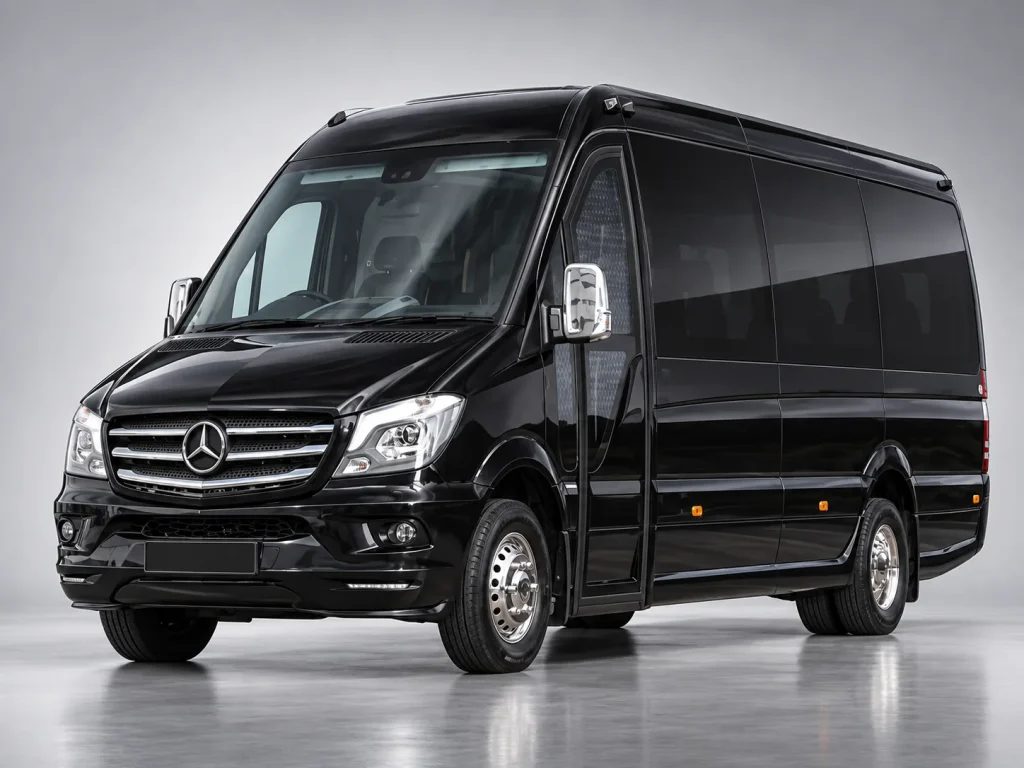 Rent Mercedes Sprinter - chauffeur-driven luxury van from KTC India