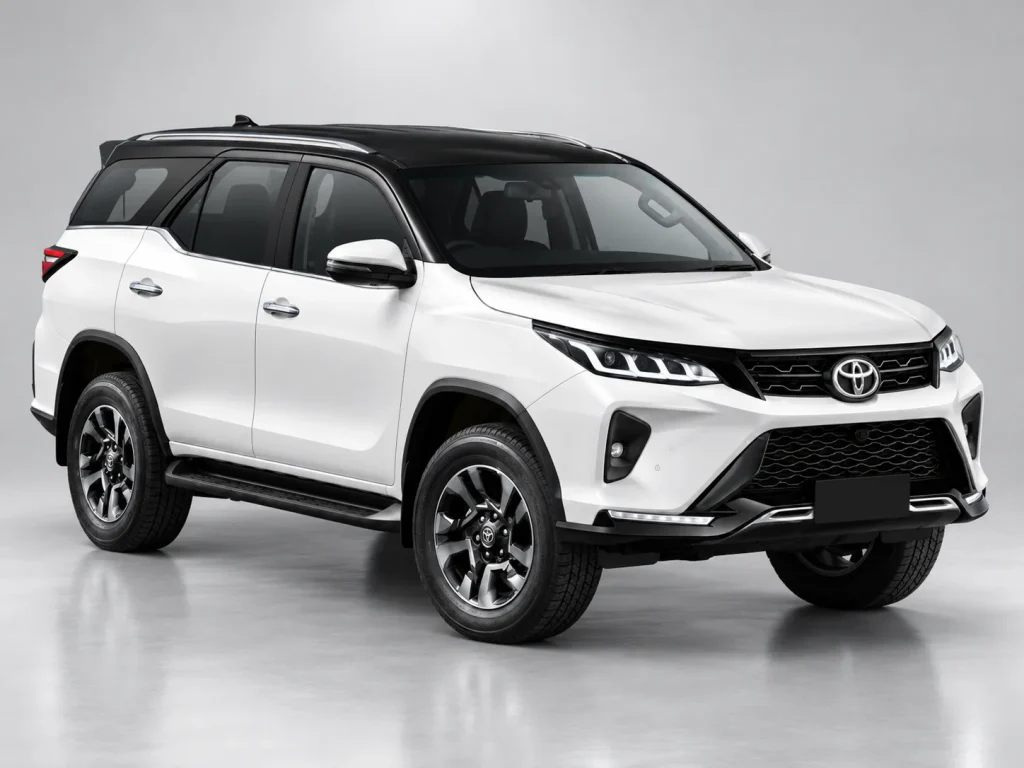 Rent Toyota Fortuner - chauffeur-driven SUV from KTC India