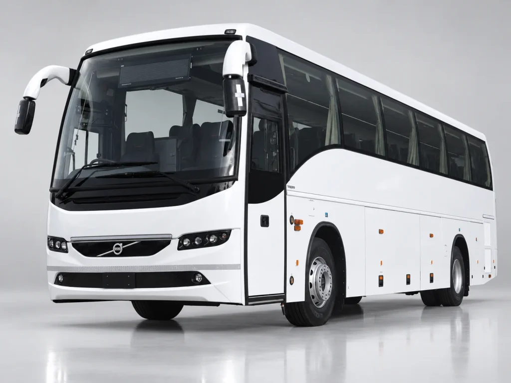 Rent Volvo coach on rent - luxury bus hire from KTC India